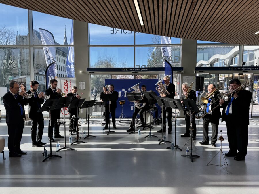Inauguration de la nouvelle gare routière de Nantes où ISO Sécurité a déployé le système de vidéosurveillance.