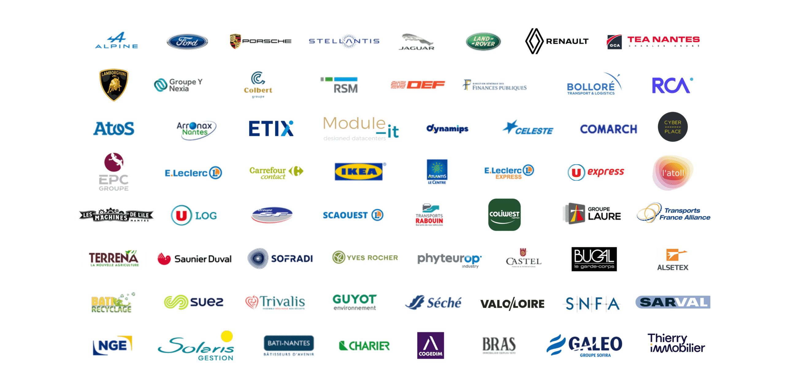 Ils nous font confiance : références clients d’ISO Sécurité en sécurité électronique et sûreté des sites professionnels